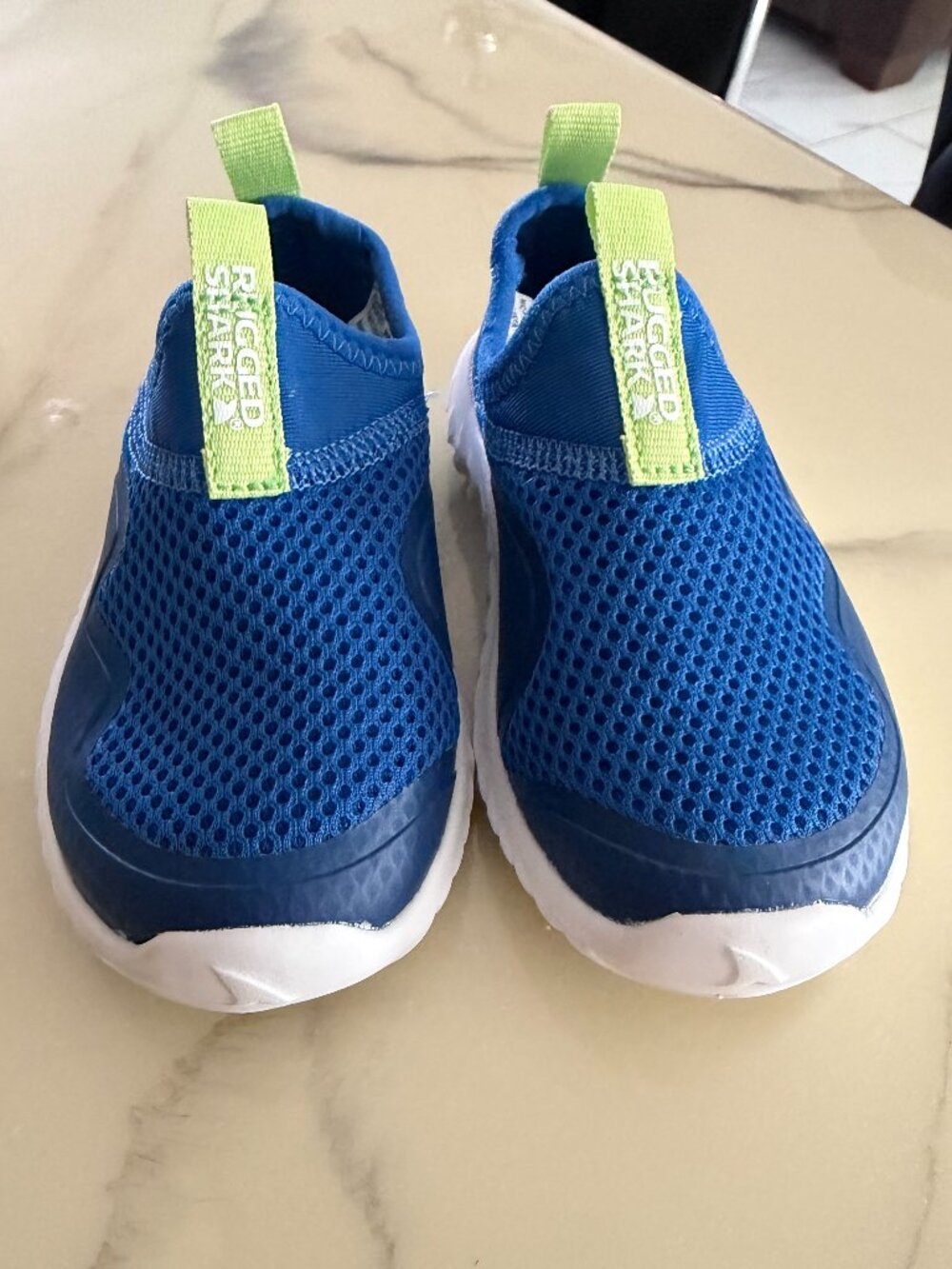 Rugged Shark Slip-On Shoes – Size 7